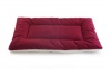 Pet Dreams Plush Sleep-eez Dog Bed Reversible 42 by 28-Inch Pet Bed, X-Large, Burgundy