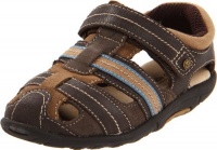 Stride Rite SRT Dillan Fisherman Sandal (Toddler),Brown/Stone,5.5 W US Toddler