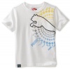 Puma - Kids Boys 8-20 Spiral Tee, White, Medium