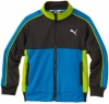 Puma - Kids Boys 8-20 Performance Jacket, Dark Shadow, Large