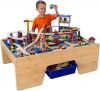 KidKraft Rising City Train Table And Set