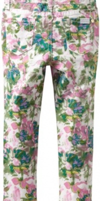 7 For All Mankind Girls 2-6X The Skinny, Kauai Floral, 6