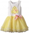 Bonnie Jean Girls 2-6X Chick Tutu Dress