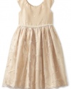 Sweet Heart Rose Girls 2-6x Flower Girl Dress, Oat, 6x