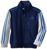 adidas Boys 2-7 Varsity Warm Up Jacket, Navy/Blue, 7X