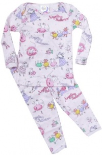 Angelina Ballerina Pajamas from Books to Bed (Baby, Toddler and Kids) Lavender, 24 Months