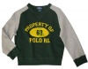 Ralph Lauren Childrenswear Boys' Retro Raglan Sleeve Sweatshirt REGENT GREEN (3/3T)