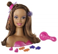 Barbie Styling African-American Head Small