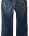 True Religion Boys 8-20 Rocco Phantom Skinny Jean, Azul, 10