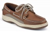 Sperry Top-Sider Men's Nautical Billfish 3-Eye Boat Shoe,Dark Tan,10.5 M