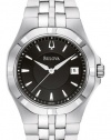 Bulova Men's 96B123 Black Dial Bracelet Watch