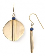 Nod to the statement earring trend with this pair of hammered gold discs from Lauren Ralph Lauren. This shapely style is an an endlessly wearable way to strike gold