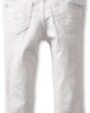 7 For All Mankind Baby-girls Infant The Roxanne, Clean White, 24 Months