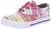 Polo Ralph Lauren Kids Vaughn Lace-Up Sneaker (Toddler/Little Kid/Big Kid),Bright Blush,13.5 M US Little Kid