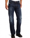 Diesel Men's Larkee Regular Straight Leg 801Z Jean, Denim, 36x34