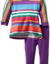 Splendid Littles Baby-Girls Newborn Pensacola Tunic Set, Tropic Sea, 3-6