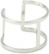 Vince Camuto Silver Tone Cut Out Cuff Bracelet