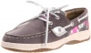 Sperry Top-Sider Bluefish Boat Shoe (Toddler/Little Kid/Big Kid),Grey/Pink Plaid,13 M US Little Kid