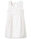 A crisp white dress for every occasion - sunny picnics at the park or tea time in the garden.