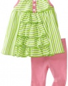 Kids Headquarters Baby-girls Infant Generic 2 Piece Capri Set, Green, 24 Months