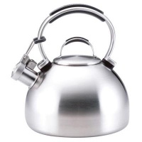 KitchenAid Gourmet Essentials 2 Quart Whistling Tea Kettle in Brushed Stainless Steel