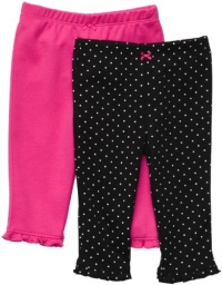 Carter's 2-Pack Pants - Pink/Black