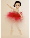 Adapted from American Ballet Theatre's production of The Nutcracker, this graceful ballerina is dressed for the lovely Waltz of the Flowers section.10 cloth dollDressed in a short, layered tulle tutu and satin toe shoesRecommended for ages 3 and upImported