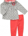 Carter's Tarocco 2-Piece Outfit (Sizes NB - 9M) - gray, 6 months