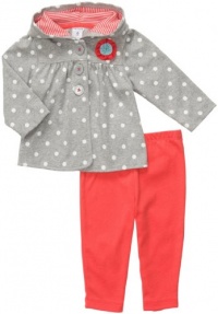 Carter's Tarocco 2-Piece Outfit (Sizes NB - 9M) - gray, 6 months