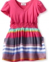 Splendid Littles Baby-Girls Newborn Pensacola Dress, Dewberry, 3-6