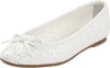 Nina Blossom Ballet Flat (Little Kid/Big Kid),White,13 M US Little Kid