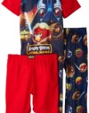 AME Boy's New Hope Star Wars/Angry Birds 3 Piece Sleepwear Set, Multi, 10