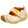 Umi Pearl Mary Jane (Infant/Toddler),Soft Yellow Floral,16 EU (US Infant 1-2 M)