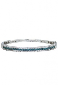 Effy Jewlery Pave Classica Bella Bleu Diamond Bangle, 2.13 TCW