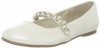 Nina Nataly Ballet Flat (Little Kid/Big Kid),Bone,4 M US Big Kid