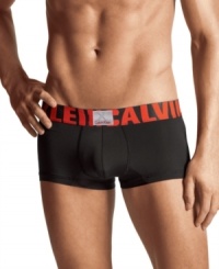 Underwear peeking above your belt is so passe. Avoid the show with these low-rise Calvin Klein briefs.