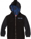 Quiksilver Boys 2-7 Tama Hawk Hoodie, Black, Small