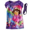 Nickelodeon Dora the Explorer Toddler Girl's Nightgown and Headband (2T)