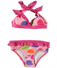 Pink Platinum Whale Tales 2-Piece Bikini (Sizes 12M - 24M) - pink, 24 months