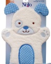 Nojo Character Bath Collection 3D Character Applique Woven Terry Washmitt, Puppy