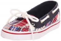 Sperry Top-Sider Biscayne 1-Eye Slip-On (Toddler/Little Kid/Big Kid),Bouy Red Madras,3.5 M US Big Kid