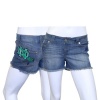 NCAA Junior Size Denim School Logo Shorts - Notre Dame Fighting Irish - 7