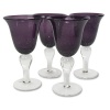 Iris Goblet in Plum (Set of 4)