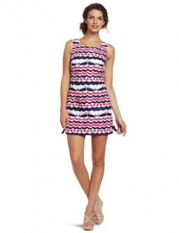 Lilly Pulitzer Women's Delia Dress, Resort White Whales Tails, 6