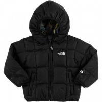 The North Face Moondoggy Reversible Down Jacket - Toddler Boys' TNFBlack/Deep Water Blue, 2T