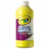 Crayola Artista II Washable Tempera Paint 16oz Yellow