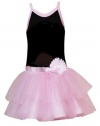 Rare Edition Girls 2-6x Black To Pink Tutu,Black/ Pink,5