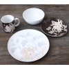 Oneida 16-Piece Copper Garden Dinnerware Set