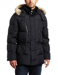 Marc New York By Andrew Marc Men's Hudson 31.5-Inch Down Parka, Black, XX-Large