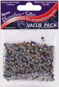 Darice Rhinestone Setter Hot-Fix Embellishments 3mm 1000/Pkg: Multi